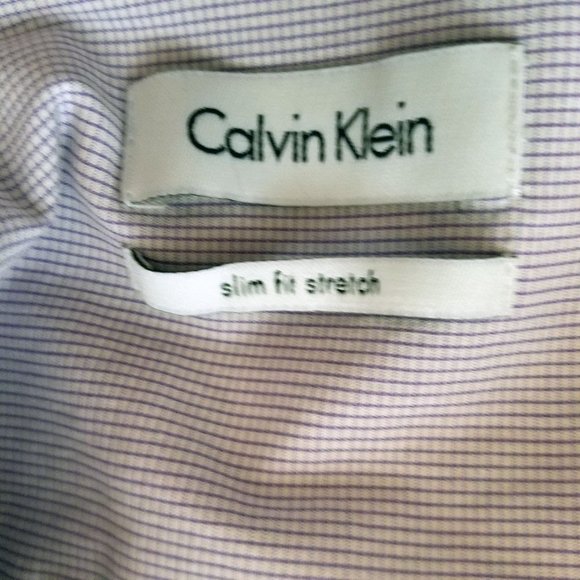 Calvin Klein Mens Button Down Shirt - Picture 3 of 4